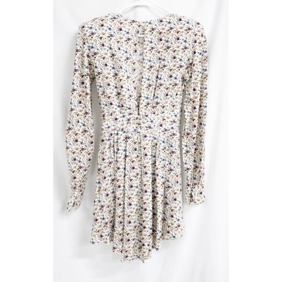 NWT Petersyn Revolve Serene Mini Shoulderpad Floral Cottage Beacon Dress XS - Picture 8 of 15
